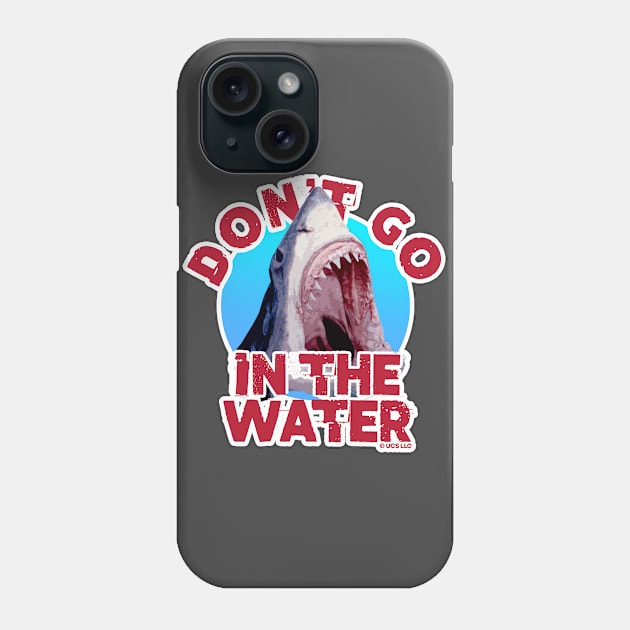 Jaws movie don't go in the water. Birthday party gifts. Officially licensed merch. Perfect present for mom mother dad father friend him or her Phone Case by SerenityByAlex