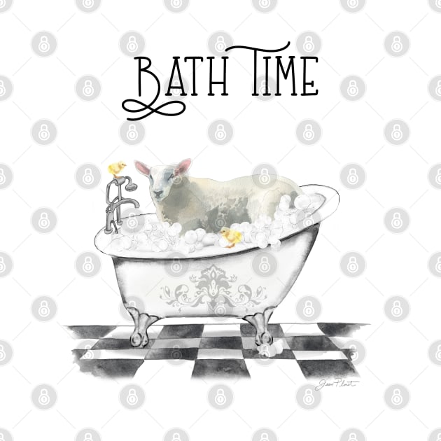 Farm Animals Bath C by Jean Plout Designs