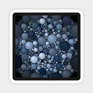 Blue Bubbles Magnet