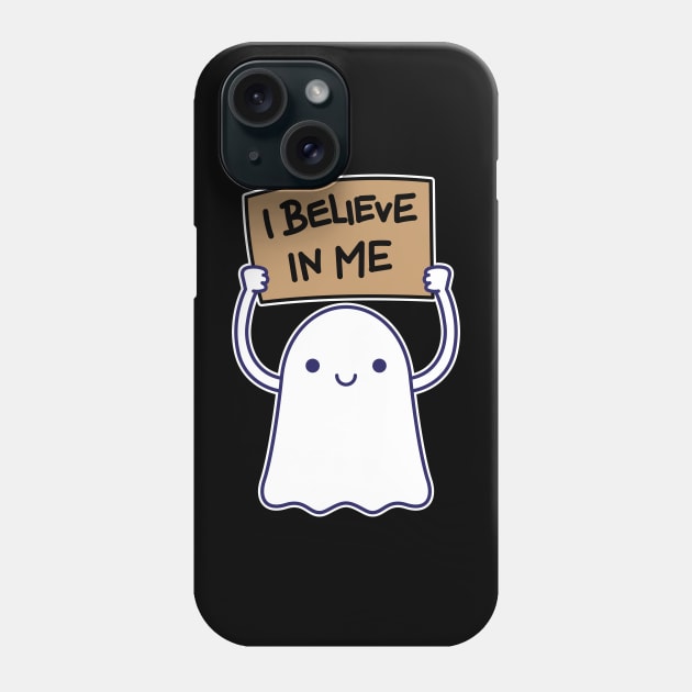 Believe In Ghost Phone Case by rudypagnel