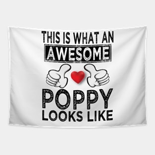 this is what an awesome poppy looks like Tapestry