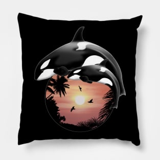 Orca Killer Whale Pillow