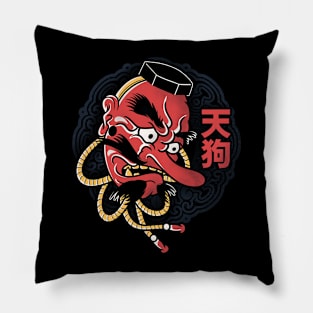 Tengu Mask Pillow