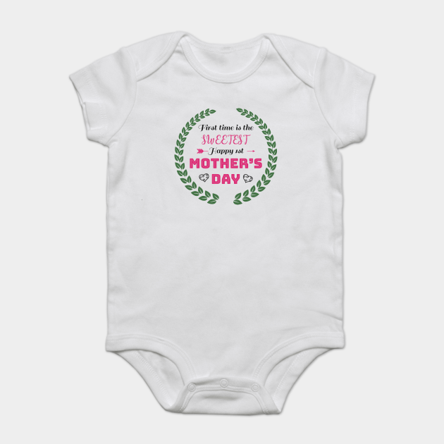 happy 1st mother's day onesie
