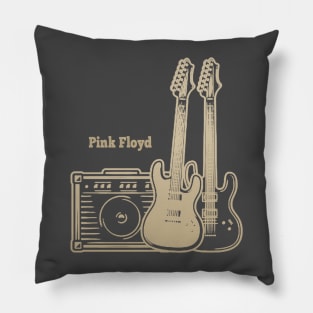 Pink Floyd Play With Guitars Pillow