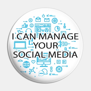 Social Media Manager - I can manager your social media Pin