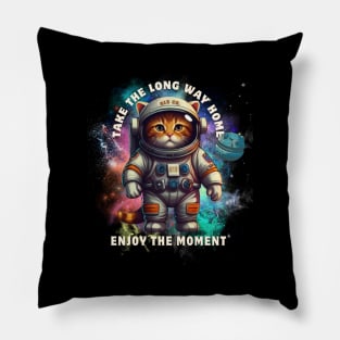 Cat T-shirt - catronauts Pillow