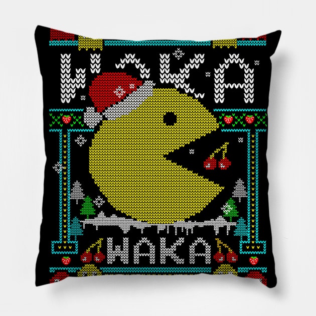 Christmas Arcade Pillow by constantine2454