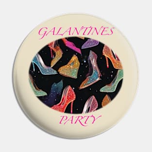 Galentines party shoes Pin