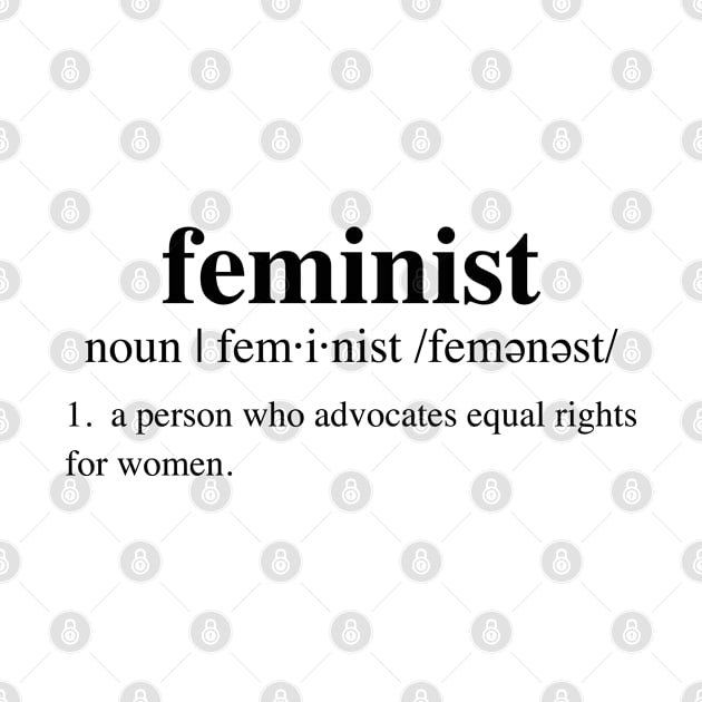 Feminist Definition by skittlemypony