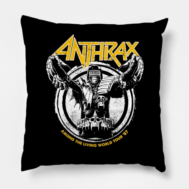 Among the Living 87 Pillow by burristx