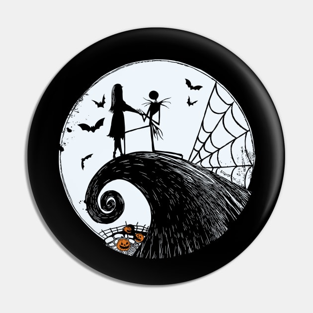 Jack and sally proposal Pin by Mikeywear Apparel