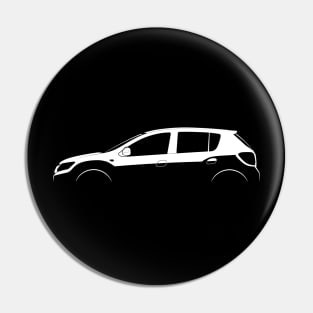 Dacia Sandero (2012) Silhouette Pin