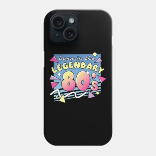 80s vintage retro style quotes Phone Case