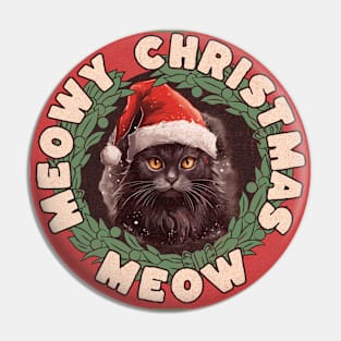 Meowy christmas meow Pin