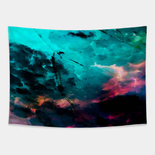 Colorful Fizzy Explosion Tapestry