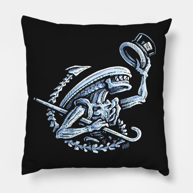 Hello My Weyland, Hello Yutani... Pillow by BradAlbright