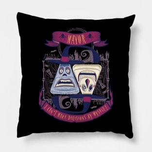 Mayor's mood Pillow