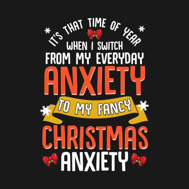 Funny Christmas Humor And Anxiety by guitar75