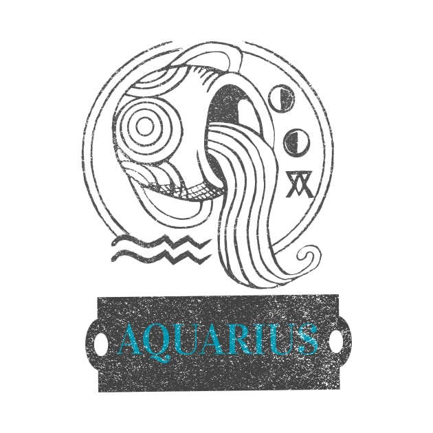 AQUARIUS HOROSCOPE SIGN by Codian.instaprint