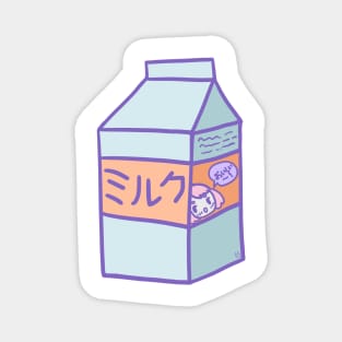 Kawaii Milk Magnet