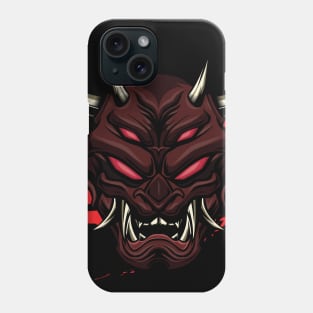 Devil Oni Mask Phone Case