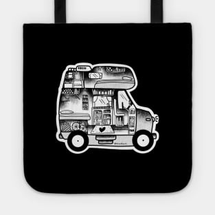 Packing for adventure campervan Tote