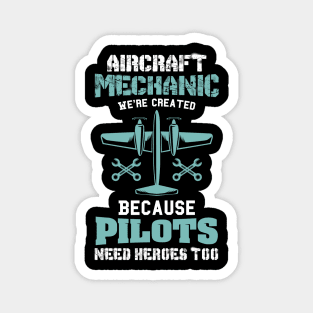 Aviation Mechanic Airframe Technician Gift Magnet