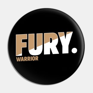 Fury Warrior Pin