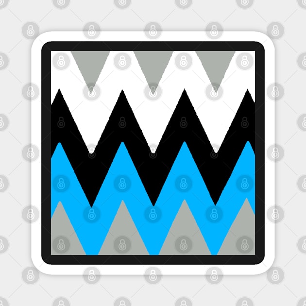 Chevron Magnet by Overthetopsm