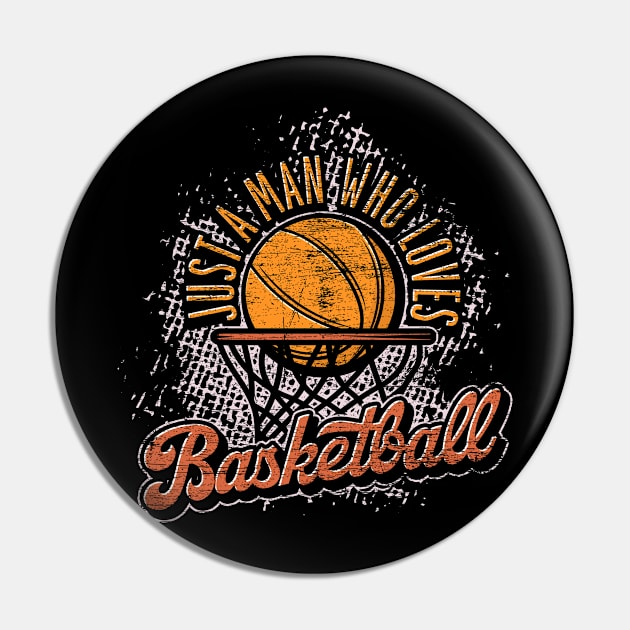 Basketball Lover Sport Basketball Player Man Basketball Pin by ShirtsShirtsndmoreShirts