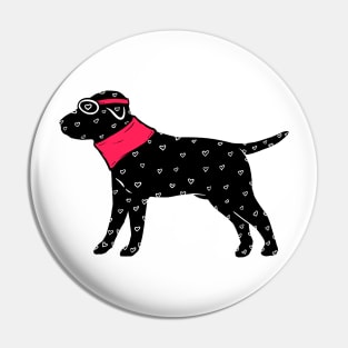 Dog Love Pin