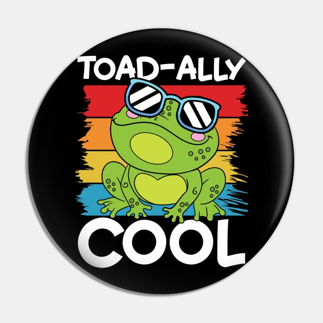 Toad Ally Cool - Frog Lover Pin by AngelBeez29