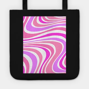 Wavy Pink Tote