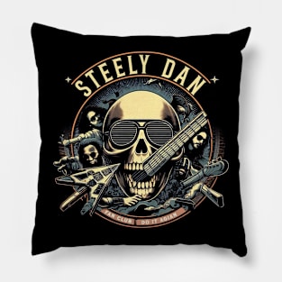 Steely Dan / Retro Design Pillow