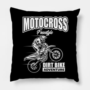 MOTOCROSS DIRT BIKE ADVENTURE Pillow