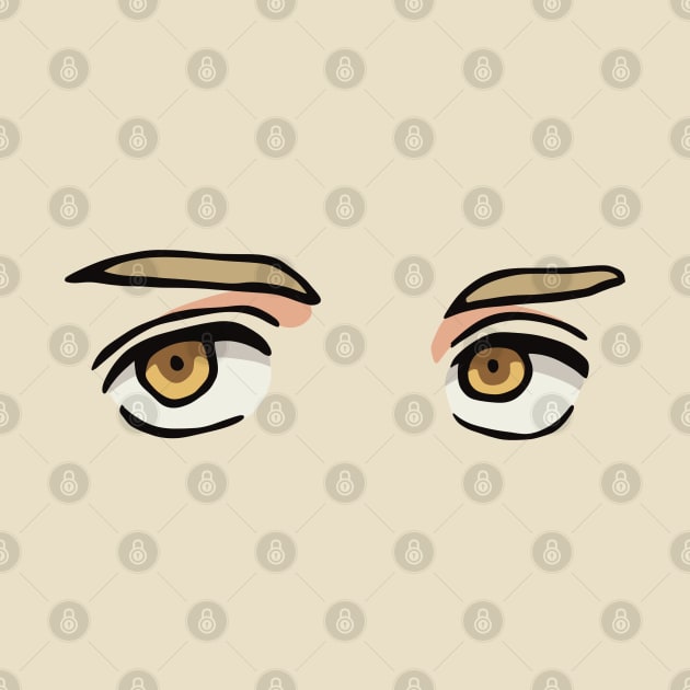 Laios Touden Eyes from Dungeon Meshi or Delicious in Dungeon / Dungeon Food Anime Manga DM-2 by Animangapoi