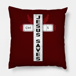 Jesus Saves Pillow