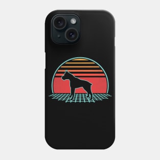 Boxer Dog Retro Vintage 80S Style Phone Case