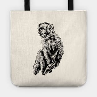 Tufted capuchin Tote