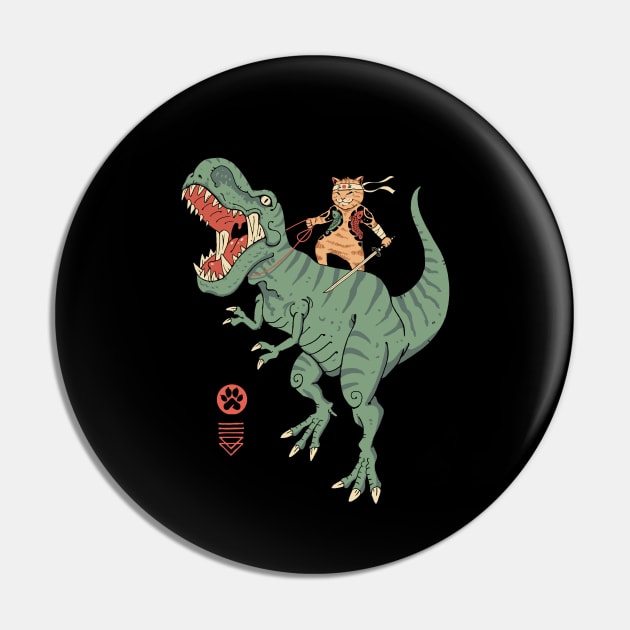 T-Rex Catana Pin by Vincent Trinidad Art