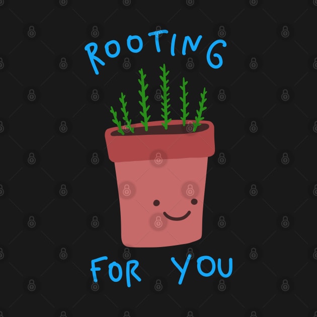 Herb Puns - Plant Pun - Rooting For You by isstgeschichte