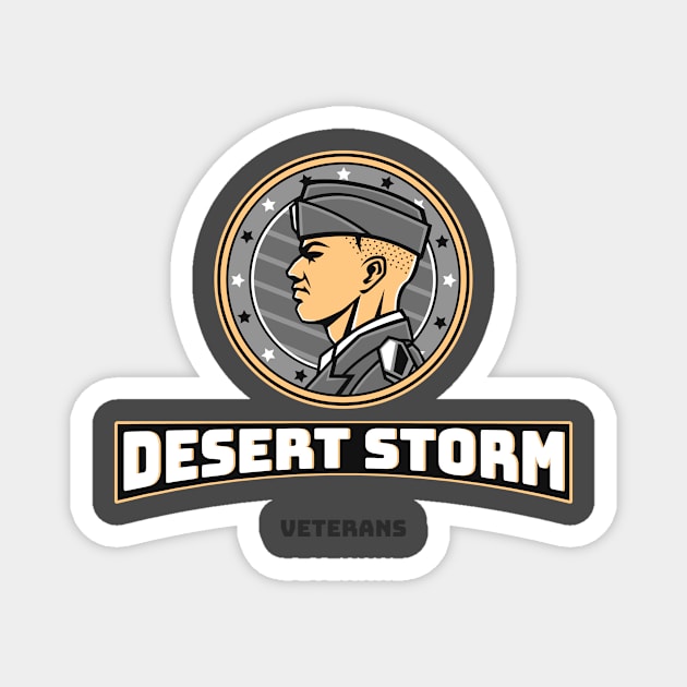 Desert Storm Veteran Magnet by FirstClassQueen