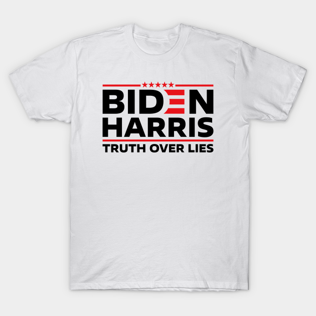 Discover Biden Harris Truth Over Lies - Biden Harris Truth Over Lies - T-Shirt