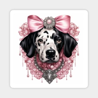 Luxe Dalmatian Magnet