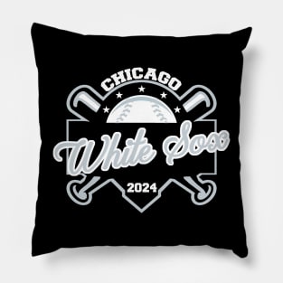 White Sox Baseball Pillow