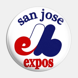 Vintage San Jose Expos Baseball 1982 Pin