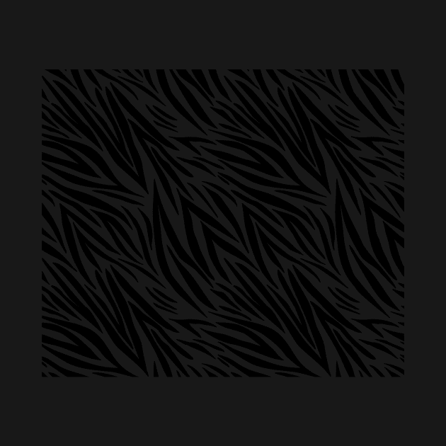 Modern Animal Skin Pattern Zebra by Lemonflowerlove