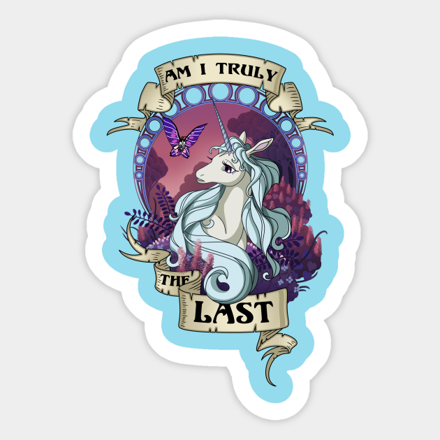 The Last - The Last Unicorn - Sticker