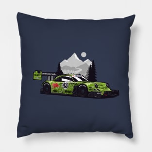 Green Hoonipigasus Racing Pillow